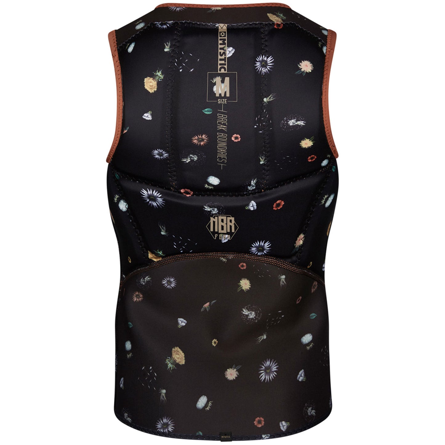  Mystic Womens DIVA Kite Surfing F-Zip Impact Vest - Rusty Red