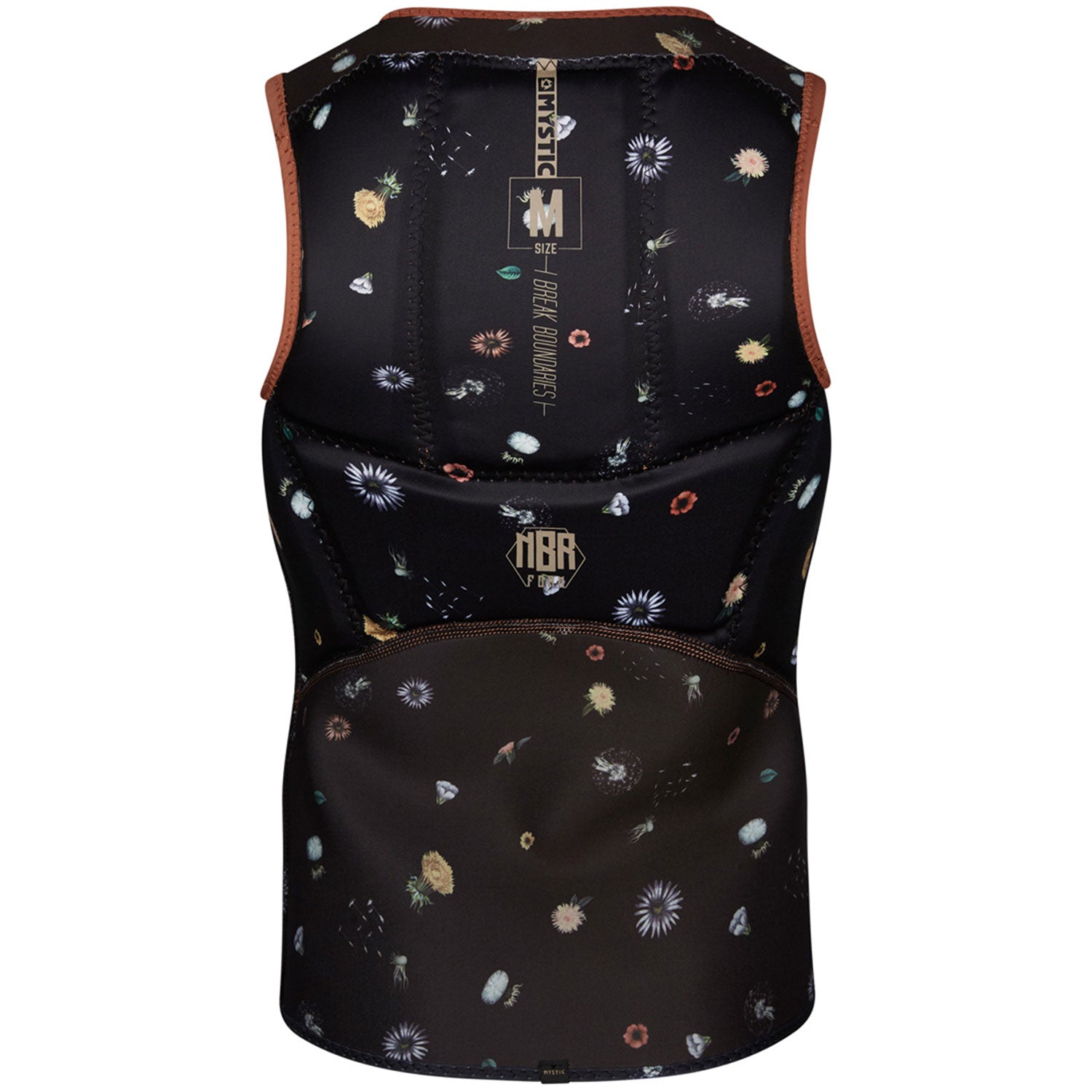  Mystic Womens DIVA Kite Surfing F-Zip Impact Vest - Rusty Red