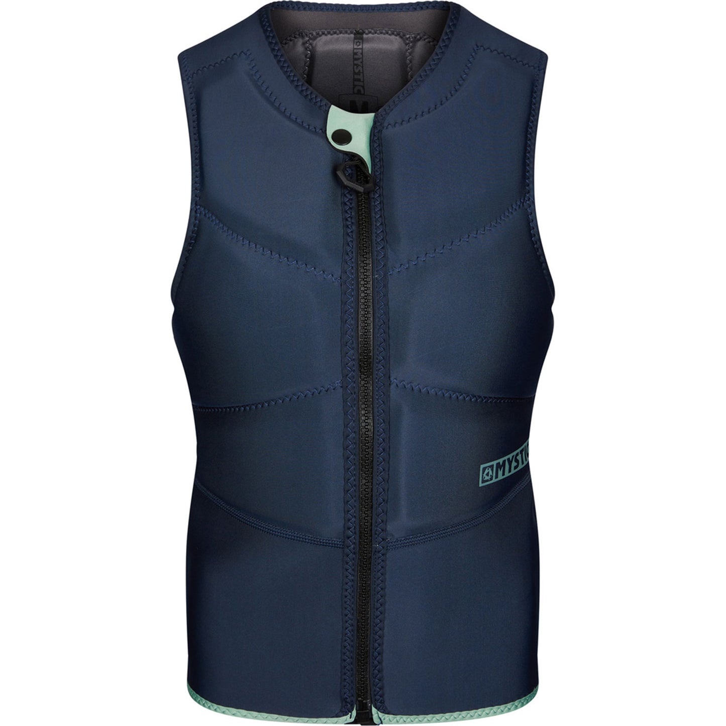  Mystic Womens Star F-Zip Kitesurf Impact Vest - Night Blue