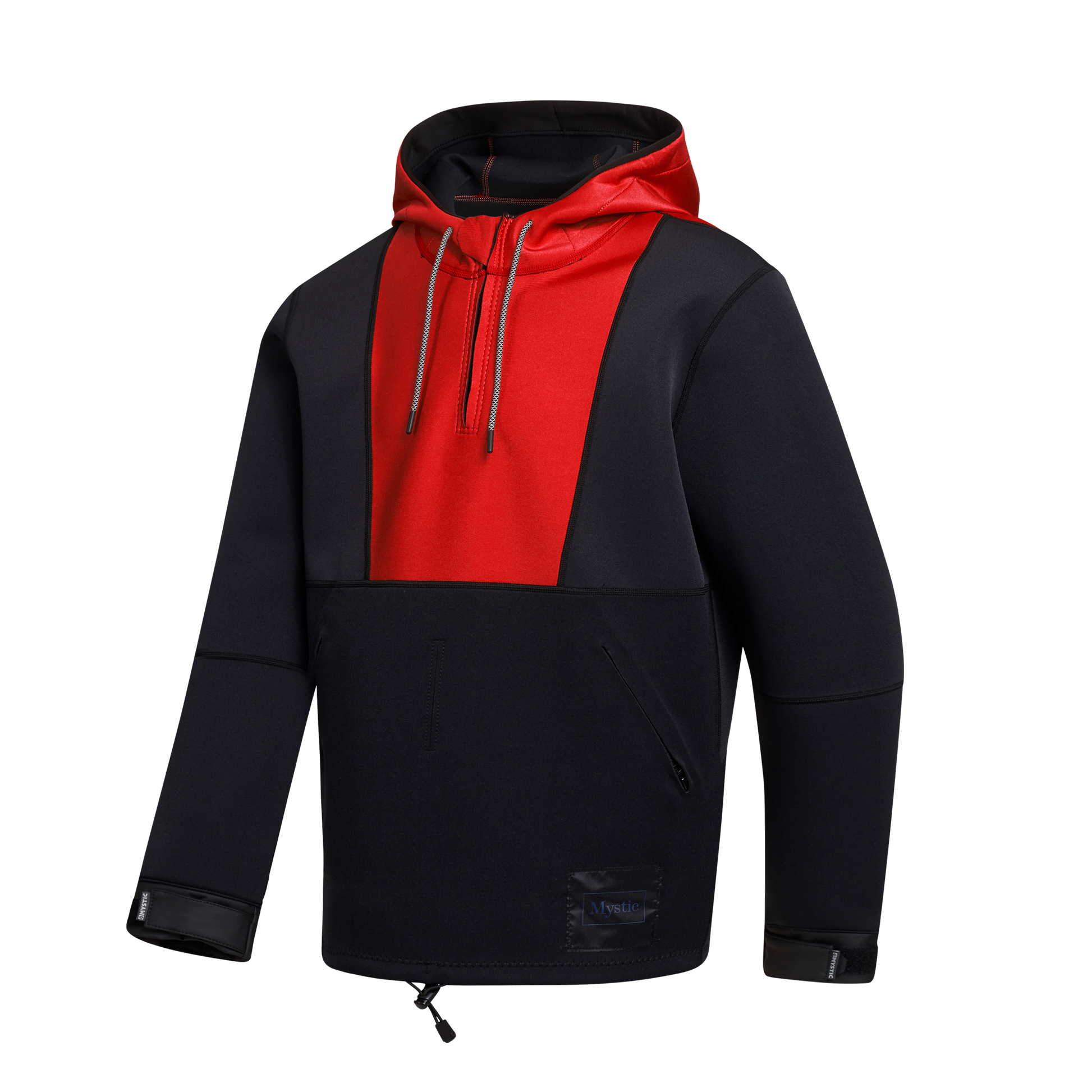  Mystic Fulmar 3/2mm Neoprene Hoody - Red