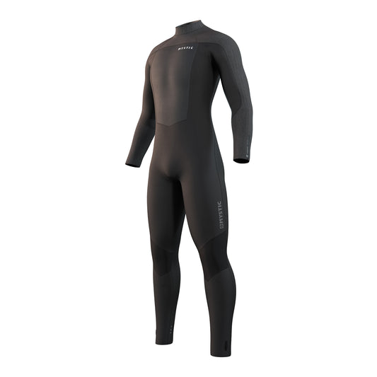  Mystic Majestic 4/3 GBS Back-Zip Wetsuit - Black