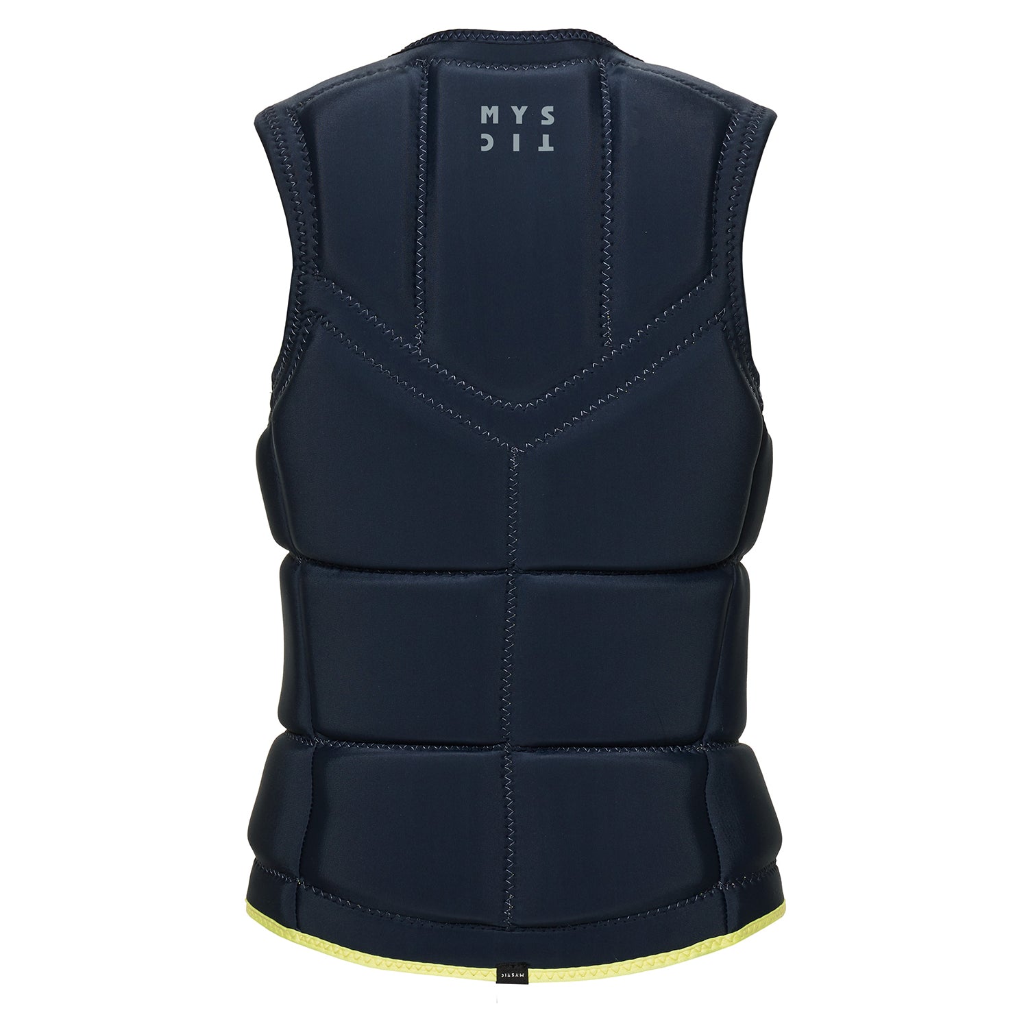  Mystic Womens Dazzled Wake Boarding Front-Zip Impact Vest - Night Blue