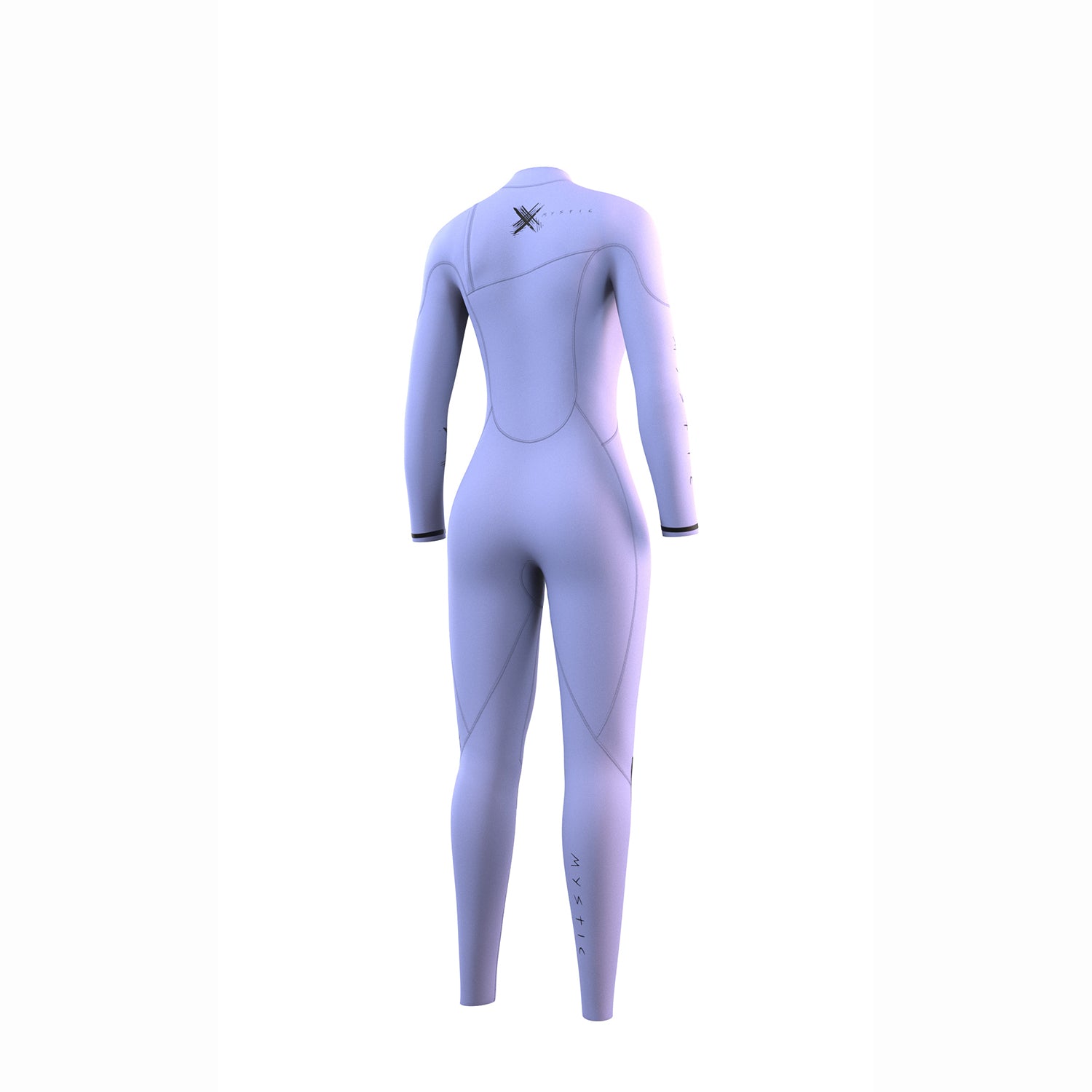  Mystic Womens The One 3/2 GBS Zip-Free Wetsuit - Pastel Lilac