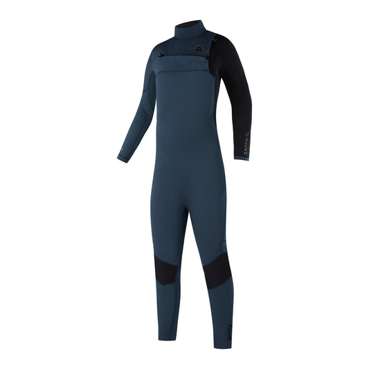  Mystic Junior Marshall 3/2 GBS Front Zip Wetsuit - Night Blue