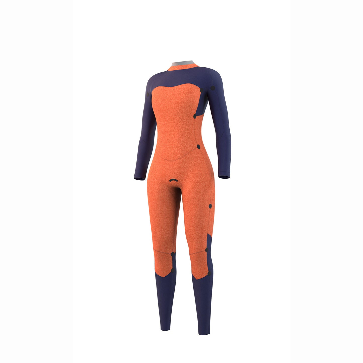  Mystic Womens Dazzled 4/3 GBS Back Zip Wetsuit - Black
