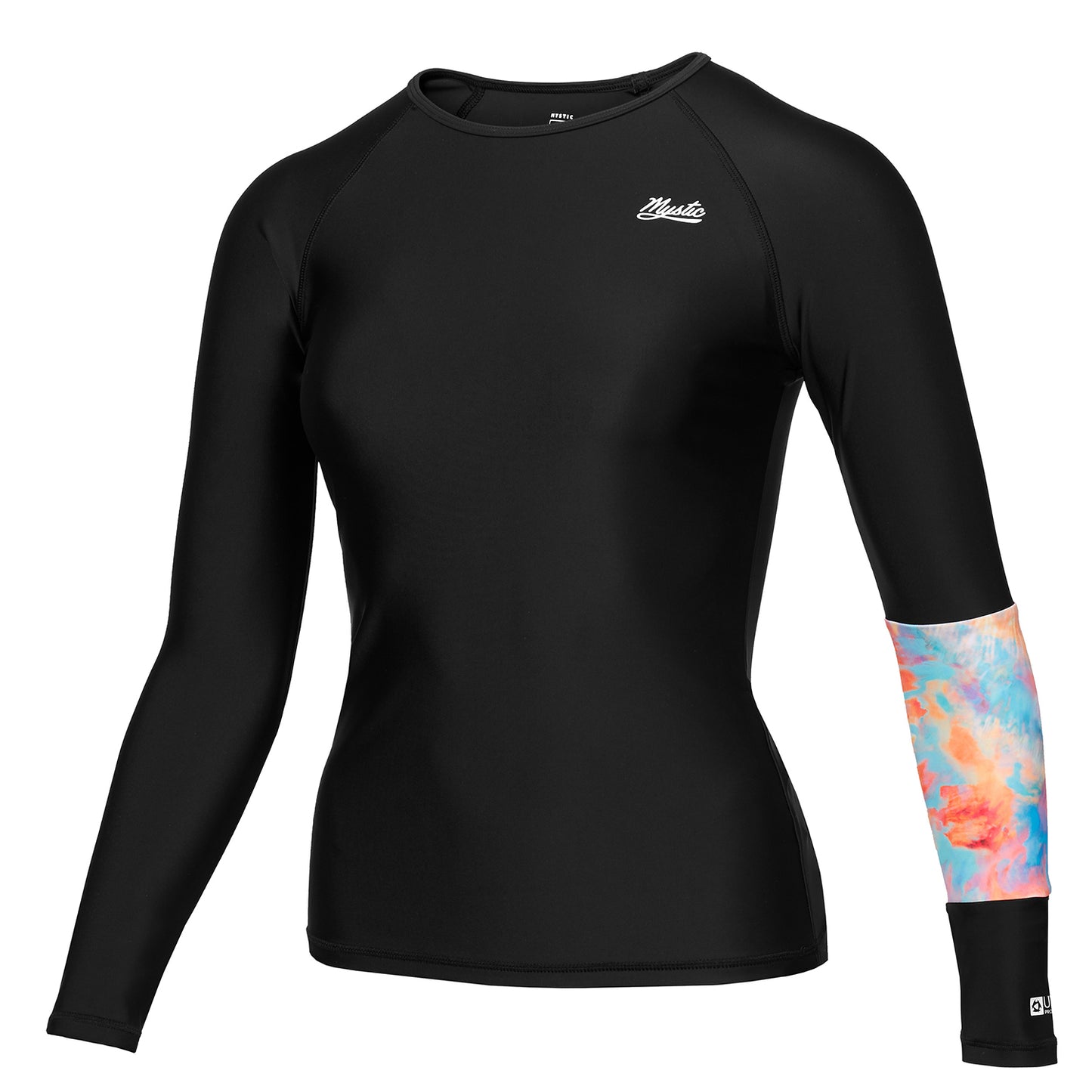  Mystic Womens Jayde Long-Sleeve Rashvest - Rainbow
