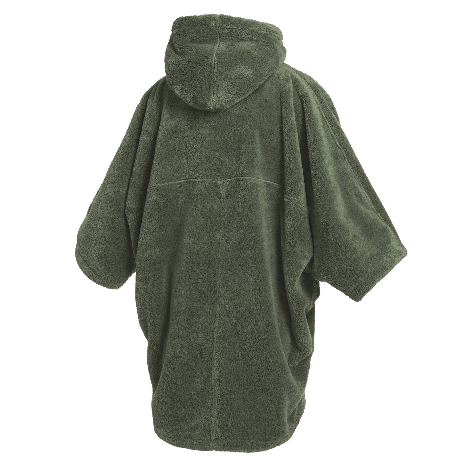  Mystic Womens Teddy Poncho - Olive Green
