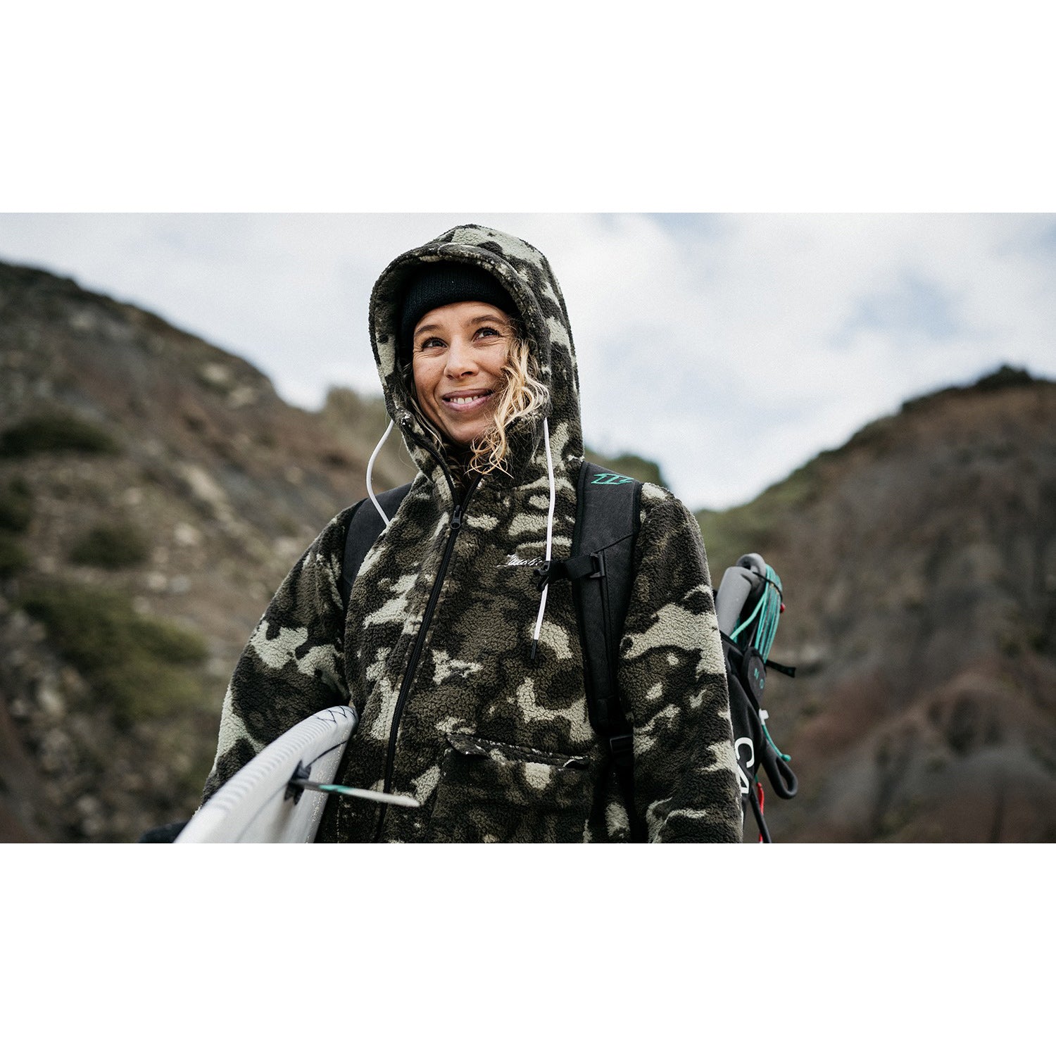  Mystic Womens Outsider Fleece - Camo