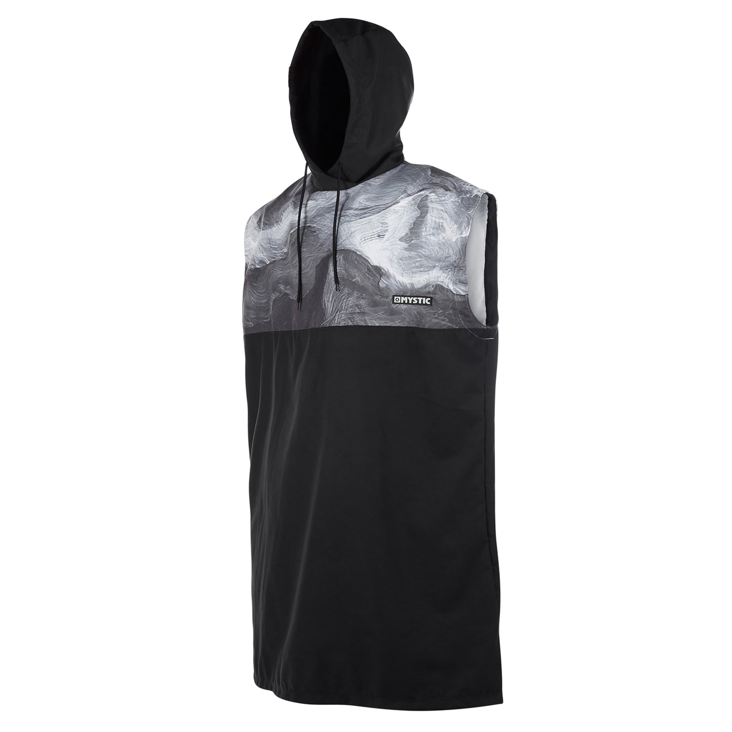  Mystic LEN10 Quickdry Poncho - Black/White