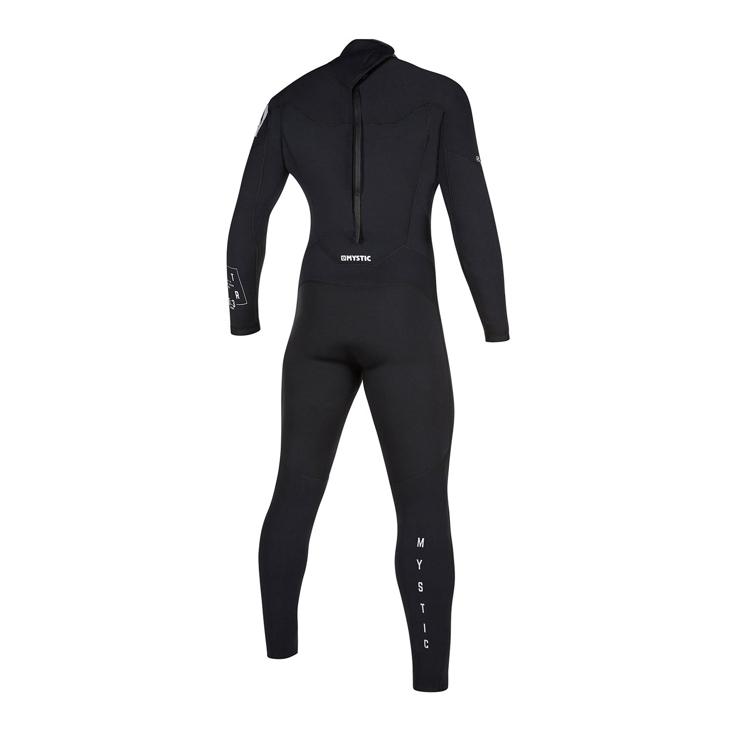  Mystic Star 3/2mm Back-Zip Fullsuit Wetsuit - Black