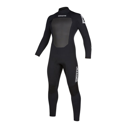  Mystic Star 3/2mm Back-Zip Fullsuit Wetsuit - Black