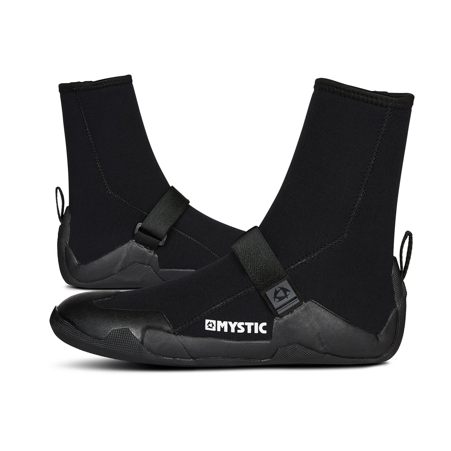  Mystic Star 5mm Round-Toe Wetsuit Boots - Black